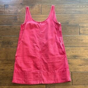 Madewell Red Sleeveless Dress